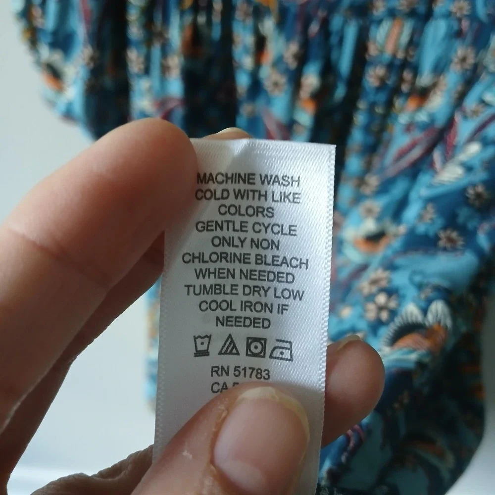 Maurices Women's Size Medium Babydoll Tiered Floral Mini Dress Boho CottageCore